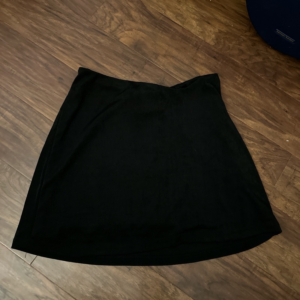 Princess Polly Black A-Line Mini Skirt for Casual Occasions
